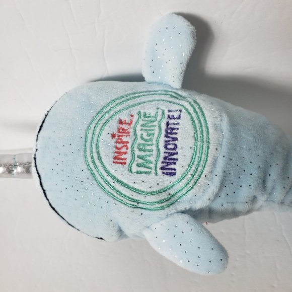 Blue Stuffed Narwhal Baby & Mama Narwhals - Picture 7 of 9